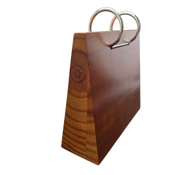 Pottery Barn 4x6 Wooden Roland Frame With Metal Rings & Display Slot NIB JJ4002 - Picture 6 of 9